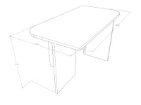 Csepp dohányzó méretrajz